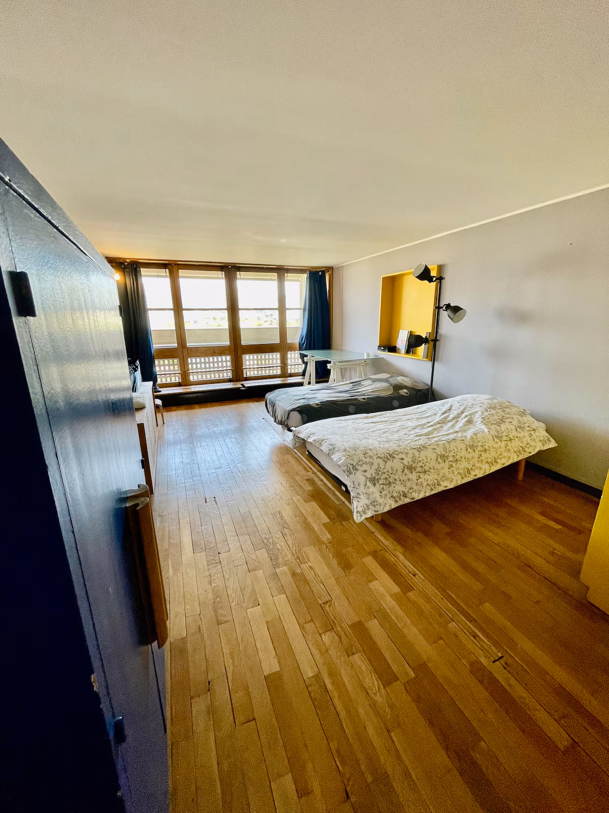 Balcon vue montagnes